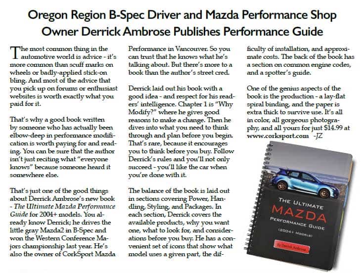 The Ultimate Mazda Performance Guide
