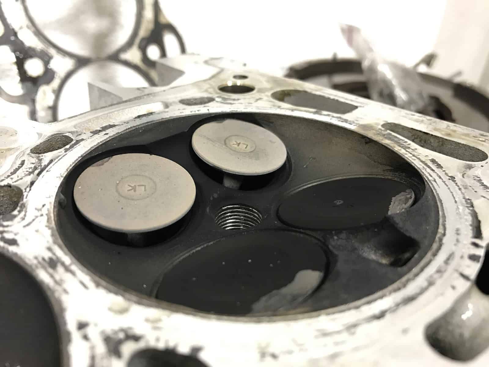 A Mazdaspeed bent valve.