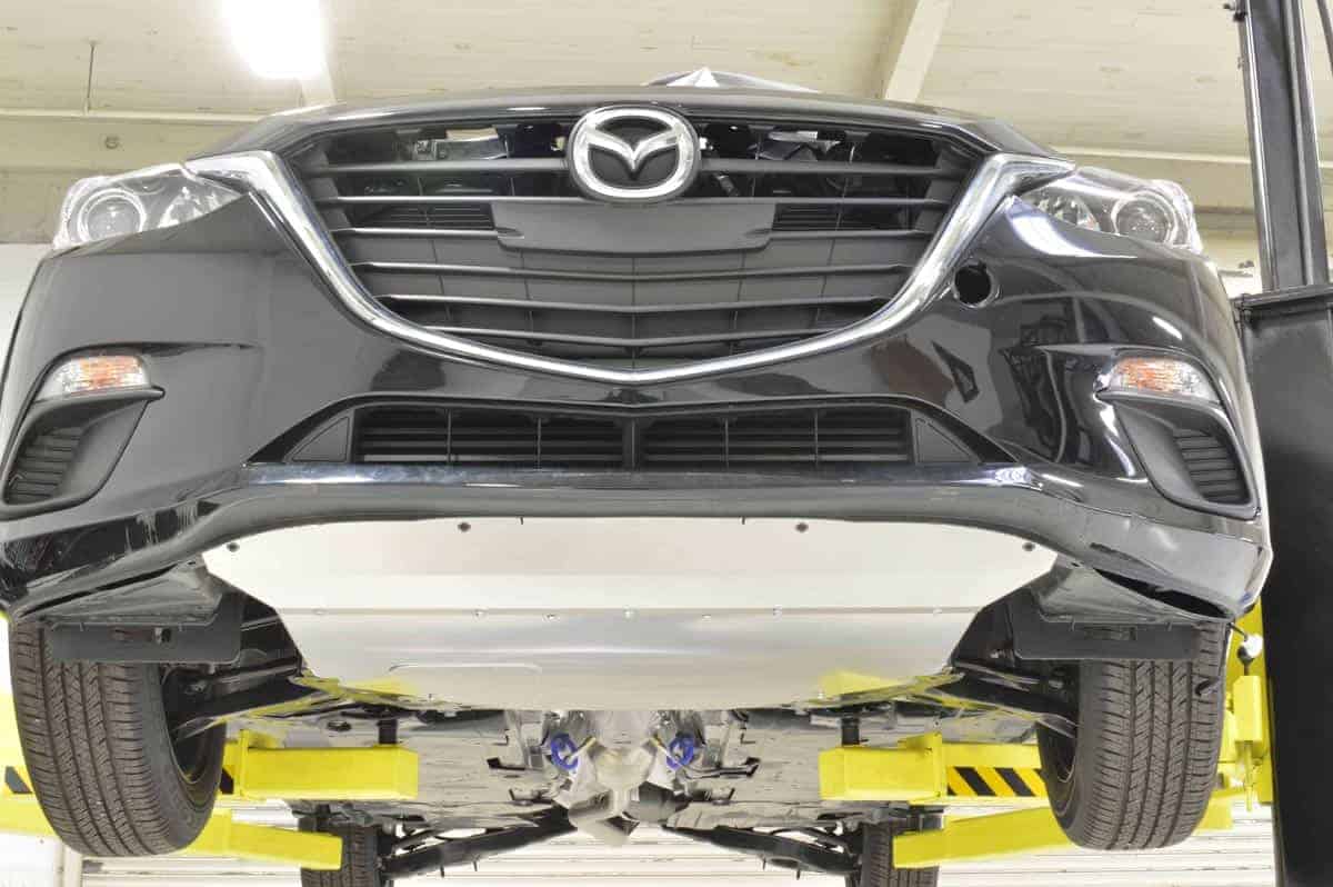 2014-2018 Mazda 3 skid tray