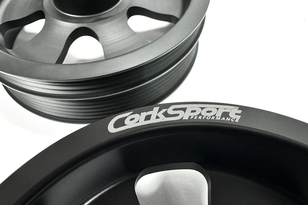Mazda aluminum crankshaft pulley for SkyActiv Engines