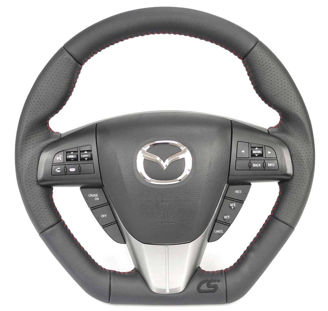 Steering wheel upgrade for the 2010-2013 Mazdaspeed 3 and Mazda 3.