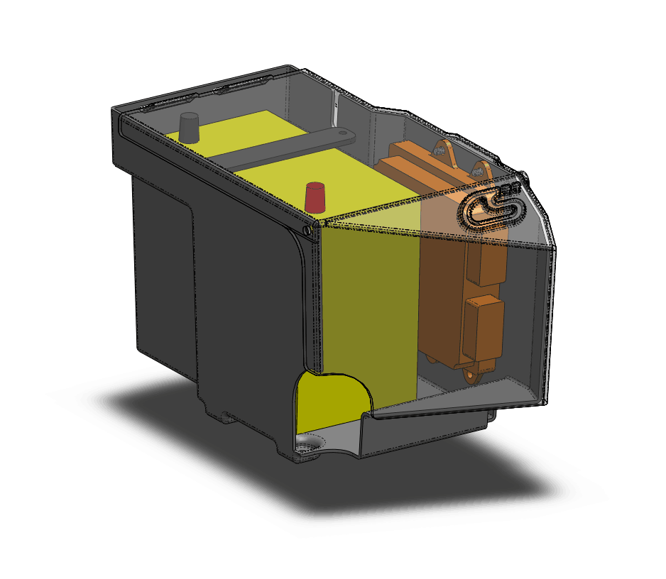 Design of the ECU Mazdaspeed Relocation Battery Box