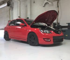 2009 Red Mazdaspeed 3  GT