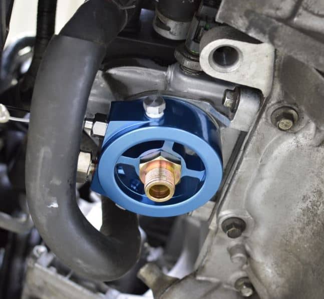 Mazdaspeed Oil Temperature and Pressure Gauge Adapter Plate