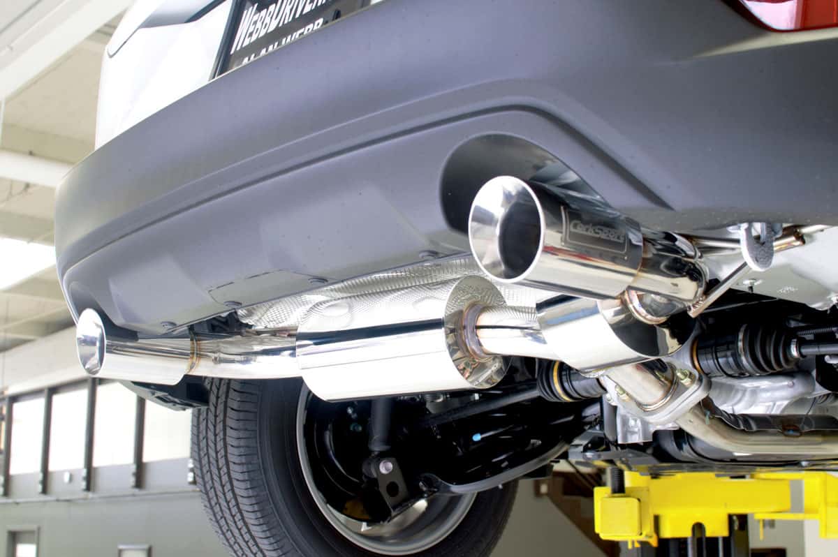 CX-3 Axle back exhaust