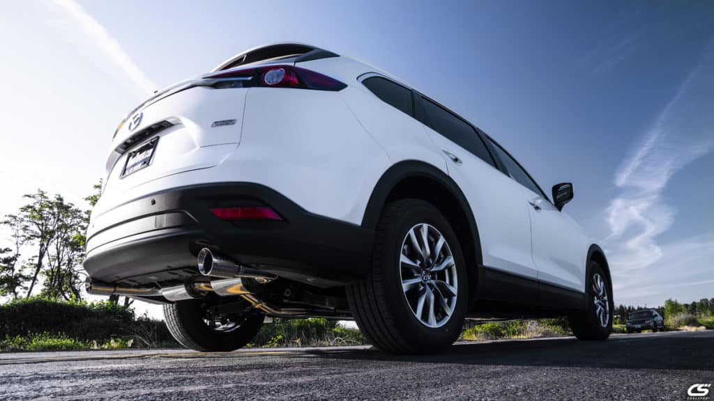 Mazda CX-9 Installed CorkSport Cat Back Exhaust