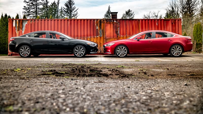 Lowered 2018 Mazda 6 vs. Stock Mazda 6