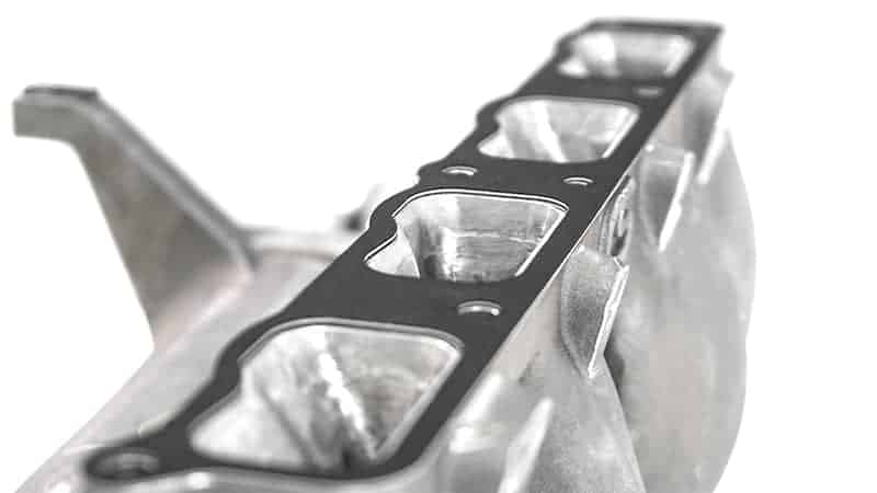 The Single runner MZR intake gasket goves the best flow without the divider obstruction in the intake runner