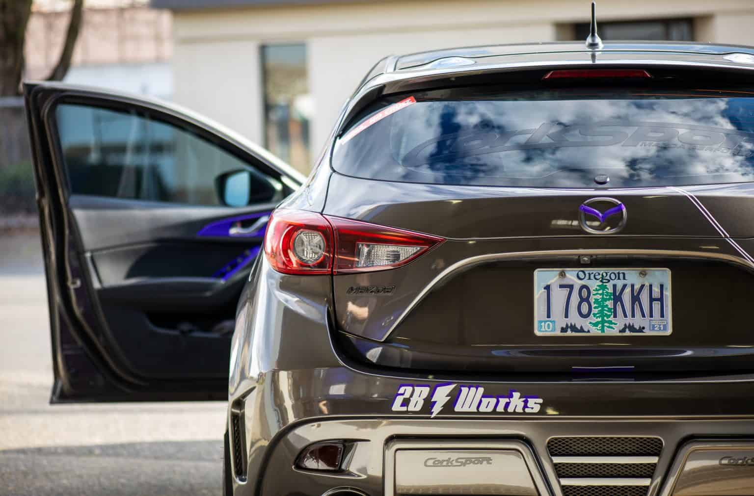 Mazda 3 Rear Wiper Delete CorkSport Mazda Performance Blog