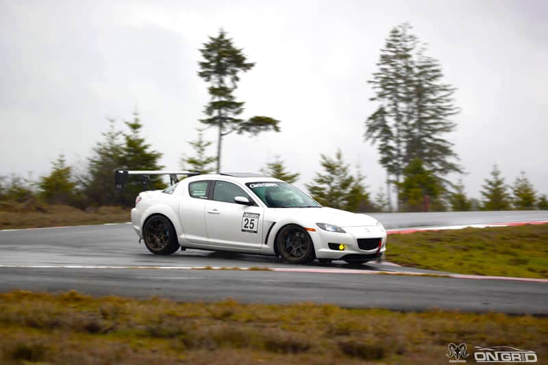 Mazda RX- Racing on the Ridge Motorsports Track