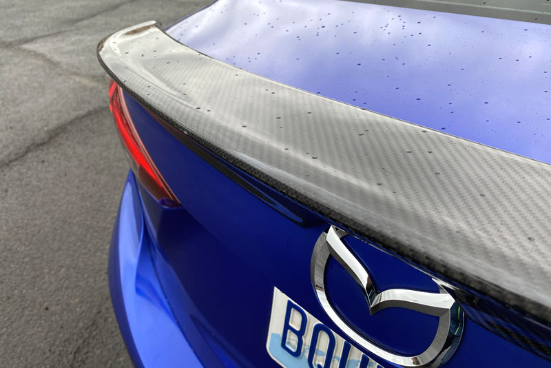 2017 Mazda 3 Sedan Carbon Fiber Spoiler Wing