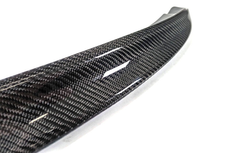 Mazda 3 Large OEM style Trunk Lip Carbon fiber
