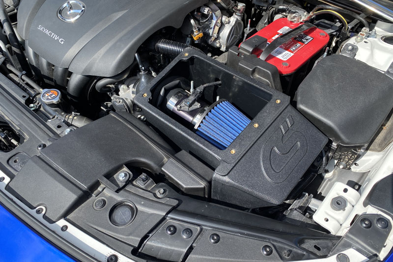 Mazda CX50 cold air box installed 
