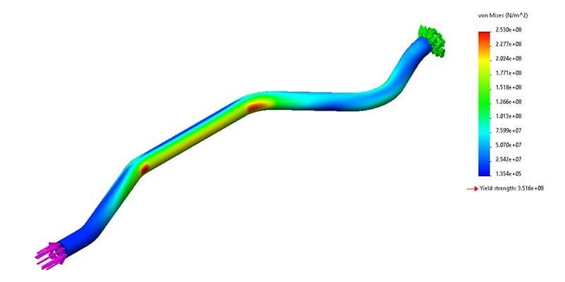 Mazda3 chassis bracing