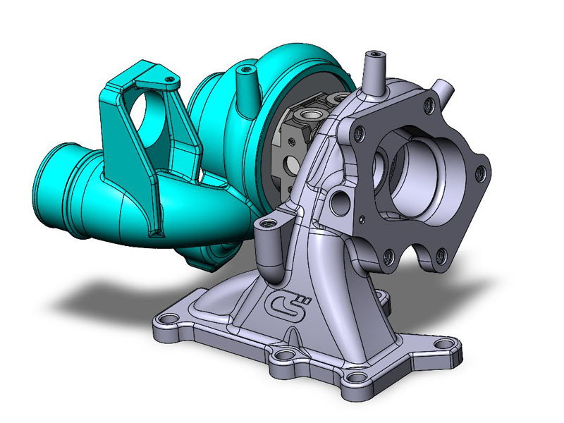 2021+ Mazda 3 turbo performance-turbo upgrade CAD