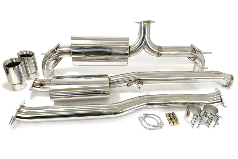 The New & Bigger 80mm Cat Back Exhaust by CorkSport Performance