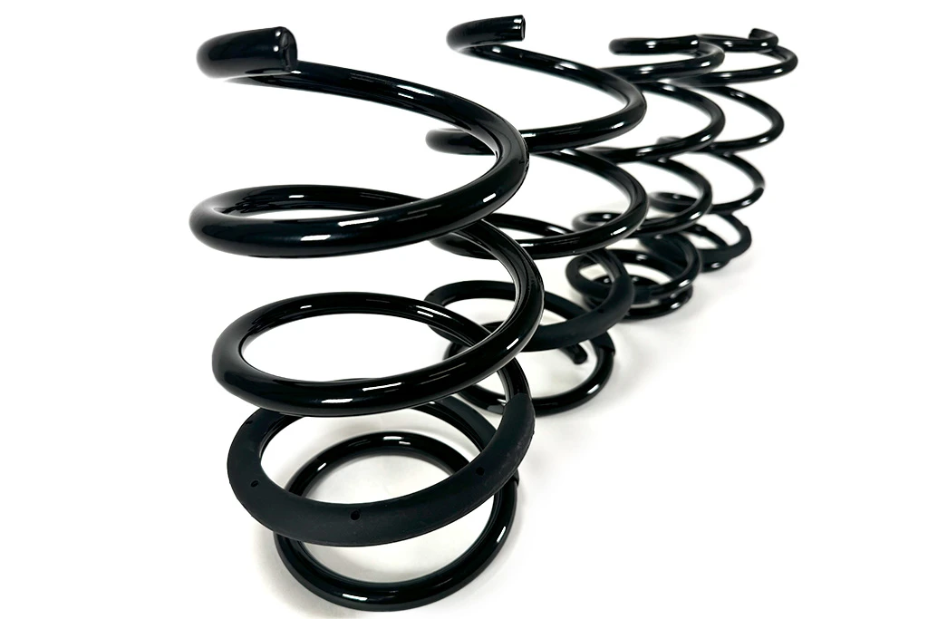 High strength lowerings springs for the CX-30