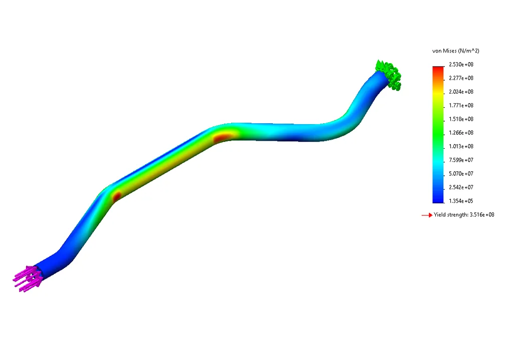 Mazda CX-30 chassis bracing