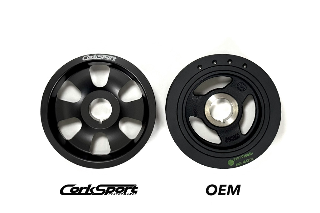 Lightweight Crankshaft Pulley for 2020+ Mazda CX-30 Turbo and Non