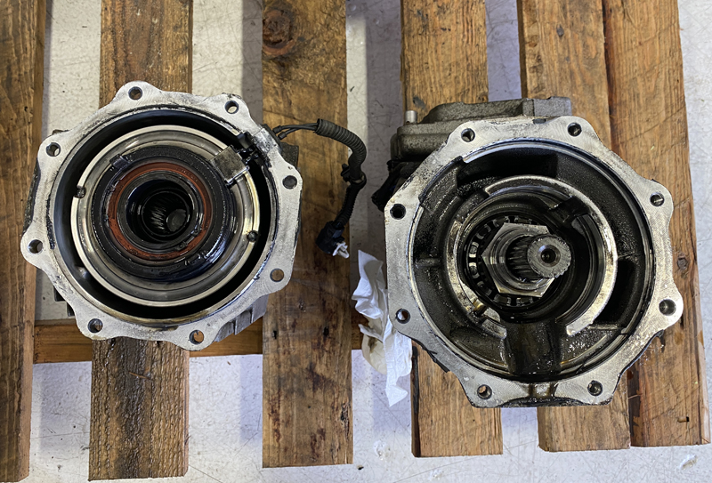 Mazdaspeed 3 AWD Differential Swap separated