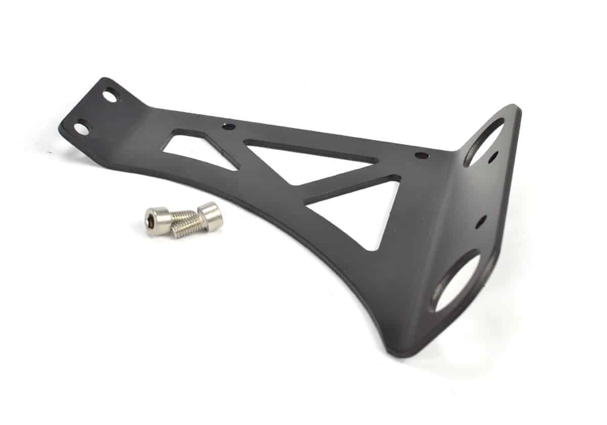 Laser cut and formed bracket supports the CS SRI in the engine bay Laser cut and formed bracket supports the CS SRI in the engine bay