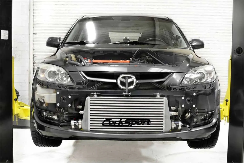 Bundling the CorkSport Crashbar & FMIC ensures perfect intercooler fitment. Bundling the CorkSport Crashbar & FMIC ensures perfect intercooler fitment.