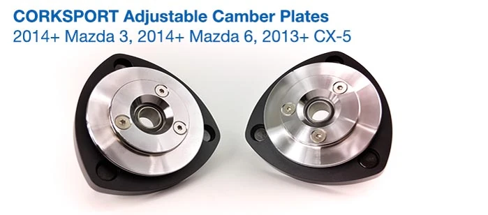 CorkSport 2014-2018 Adjustable Camber Plates