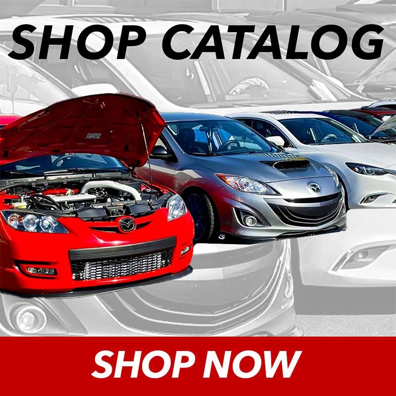 a complete listing of all Mazda models and the performance parts