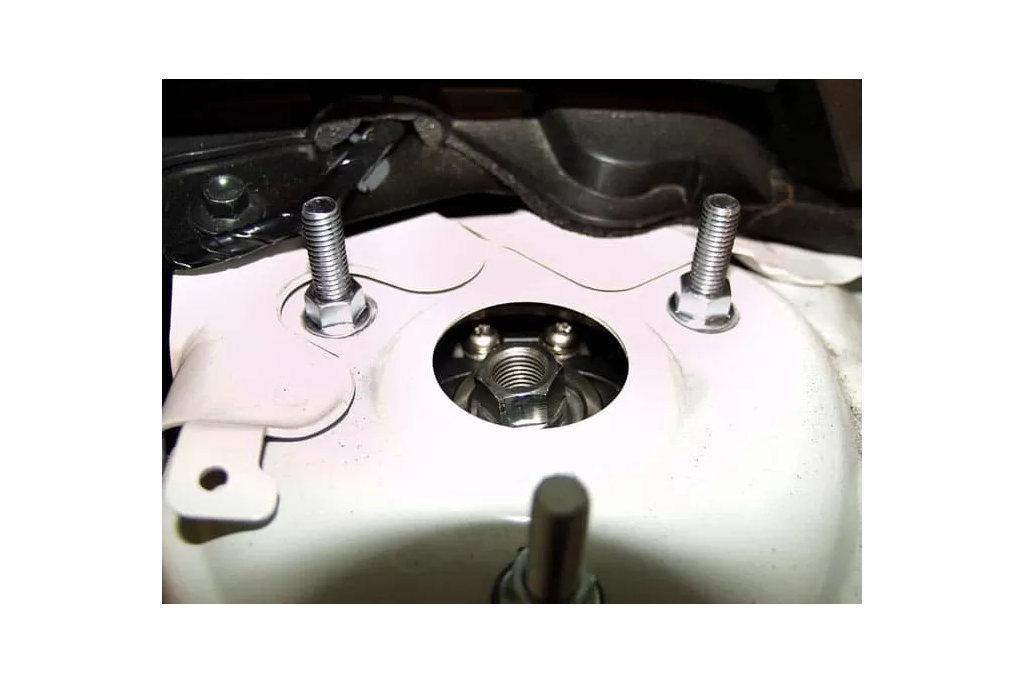 Installed Camber Plates for the Mazda 3, 6,CX-5