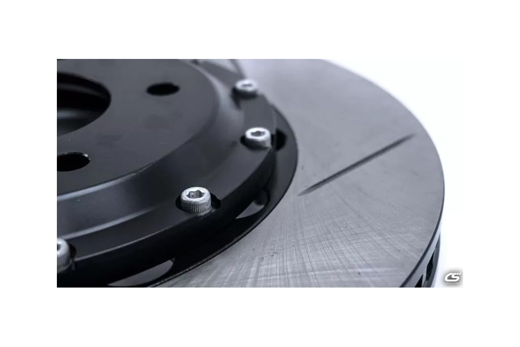 2-Piece Rotor Design provides proper strength and cooling in a light weight package