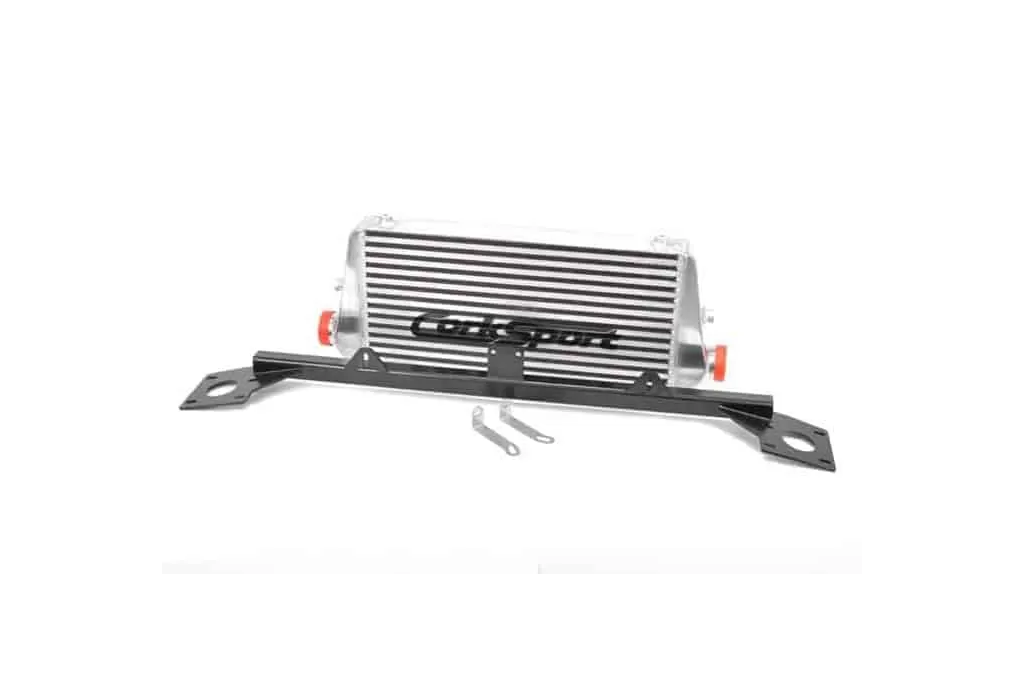 The CorkSport Crashbar is offered alone or bundled with our 23.5”x11”x3” Intercooler and lower intercooler brackets.