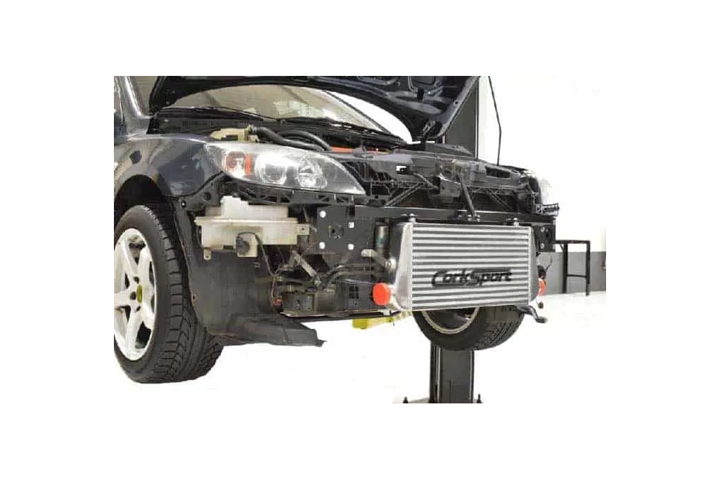 OE tow hook location and fog lights are retained with no modification.