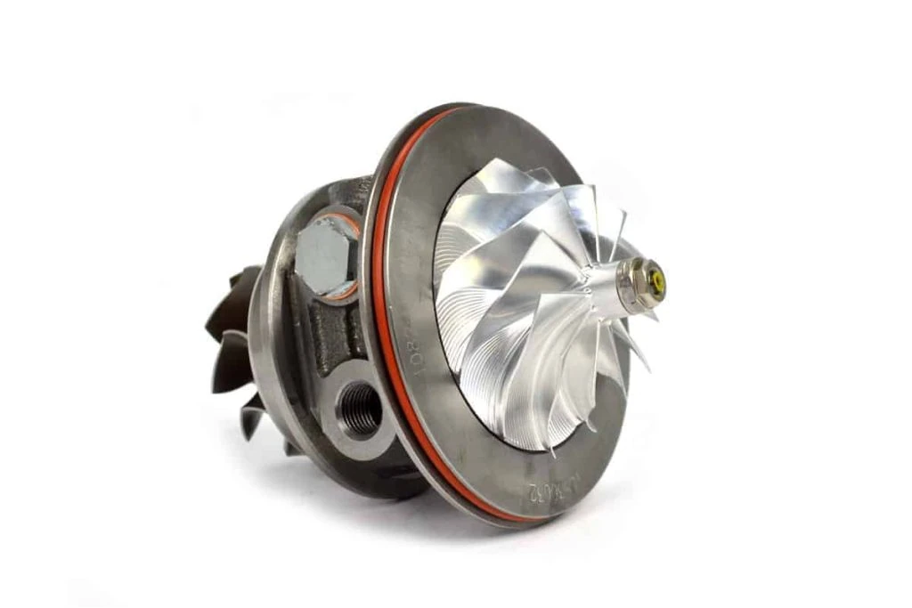 Efficient 11-blade billet compressor wheel delivers fast response and power under the curve.