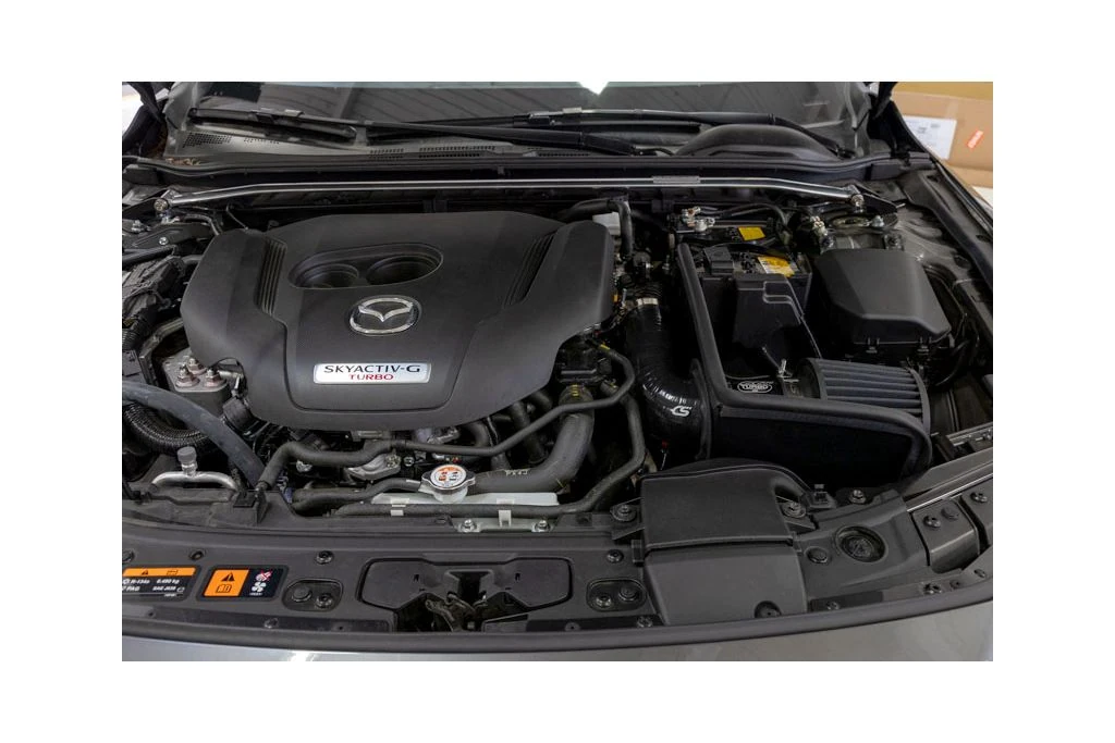 mazda cx-30 engine with short ram intake shield
