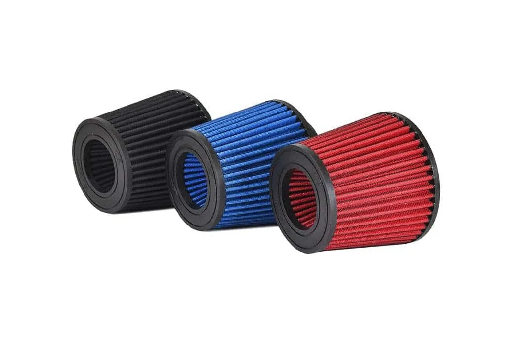 Choose between a red, blue and black SRI filter