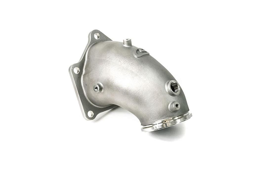 Fitment just like OEM with a modular downpipe bellmouth