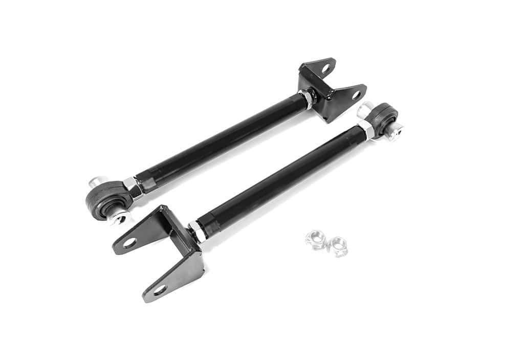 Increase drive feel with the adustable toe arms