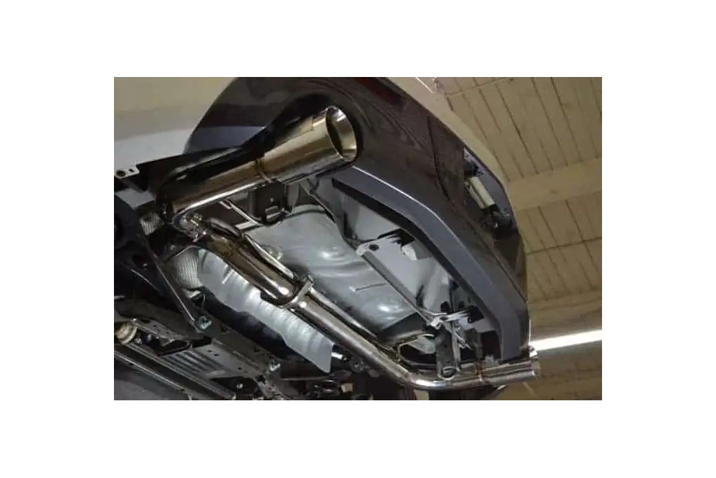 Mazdaspeed 3 Turbo back Exhaust non-resonated installed