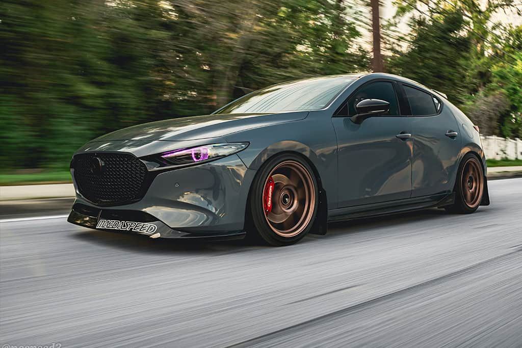 Mazda 3 Turbo with Big Brake Kit
