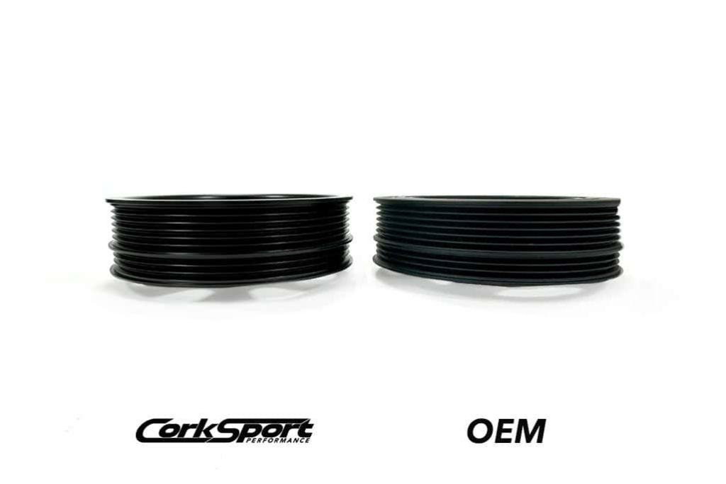 Mazda CX-30 Crankshaft Pulley comparison to OEM