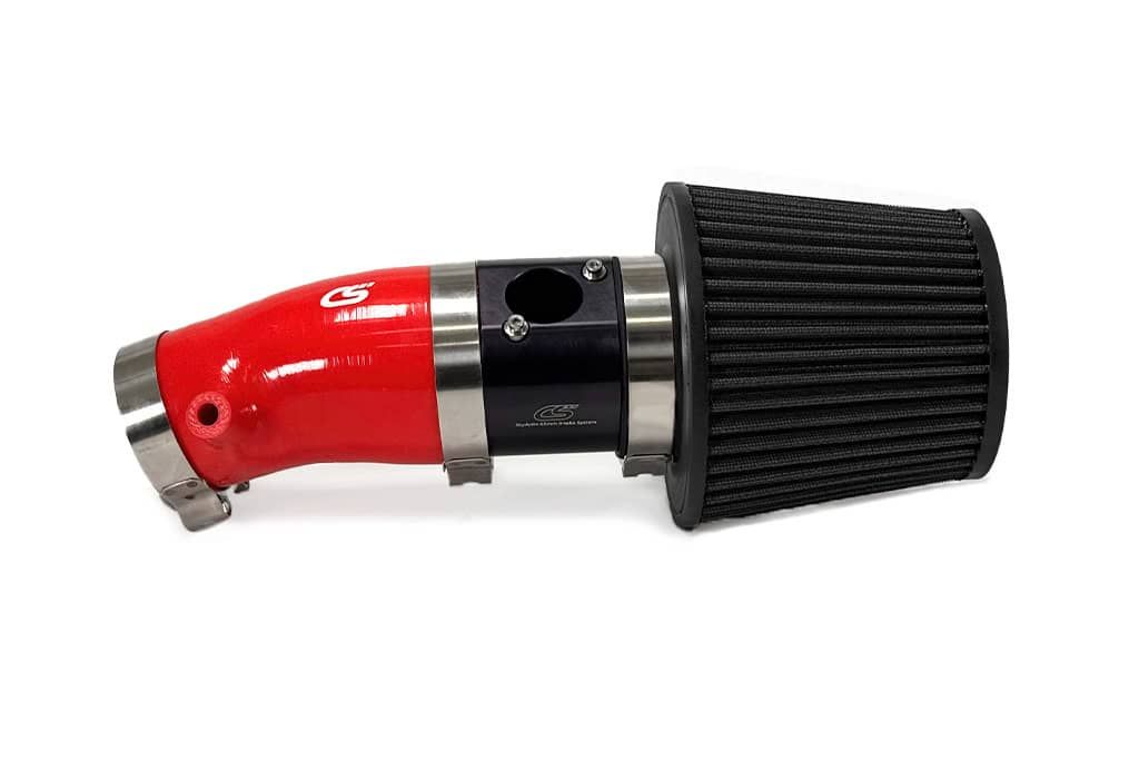 Mazda 3 Short Ram Intake with red silicone and black filter