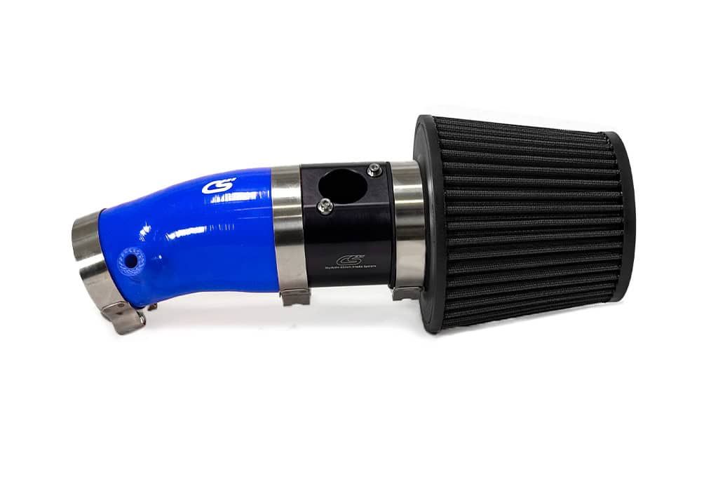 Mazda CX-30 Short Ram Intake with blue silicone and black filter