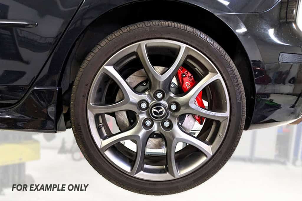 Premium Big Brake Kit installed