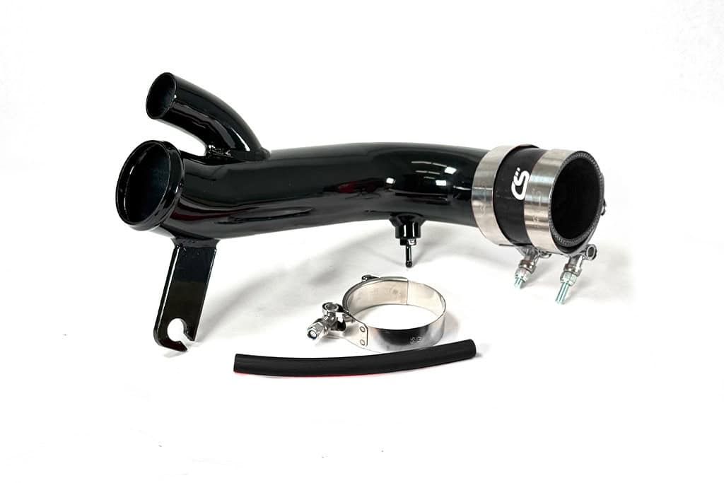 Mazdaspeed Turbo Inlet Pipe with Black piping and black silicone