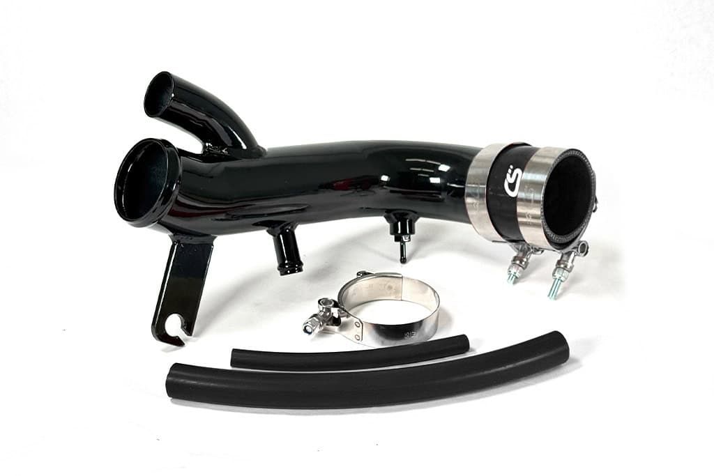 Mazaspeed 3 turbo inlet pipe option with black pipiping