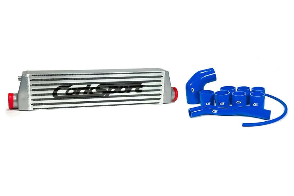 Mazdaspeed 3 FMIC Kit with blue silicone