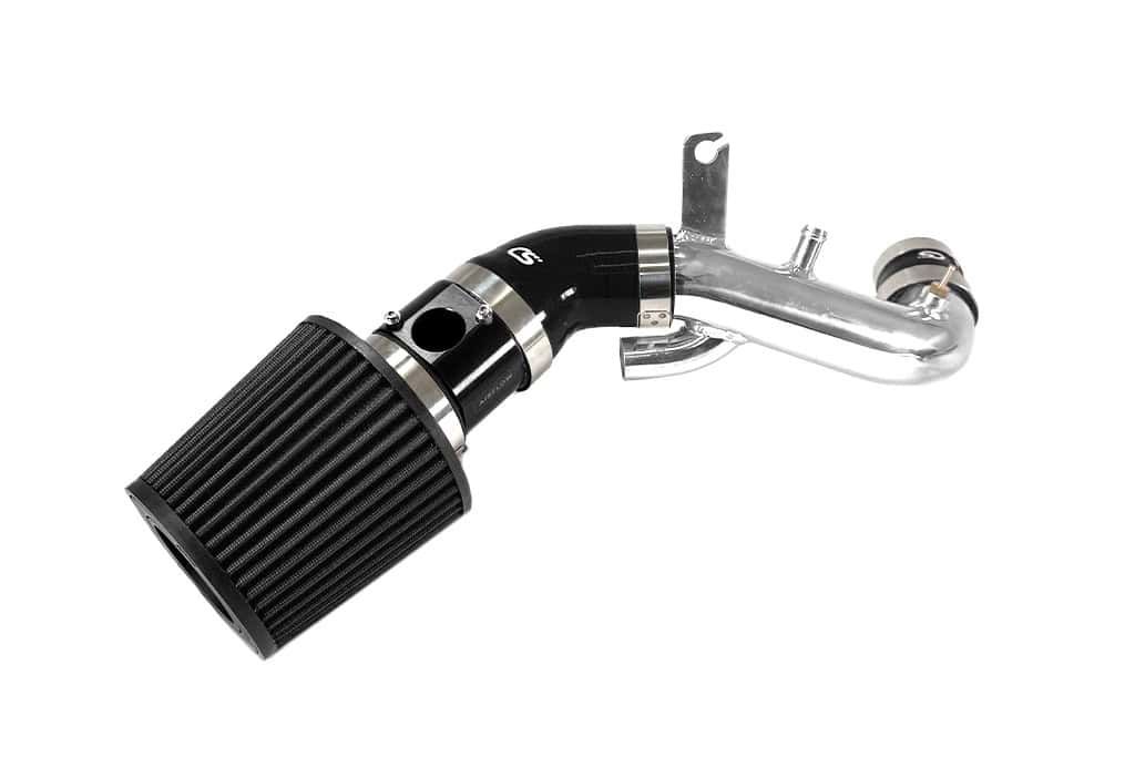 Mazdaspeed 3 Short Ram Stage 2 Power Intake with turbo inlet pipe with black filter, black MAF, black silicone, polished TIP