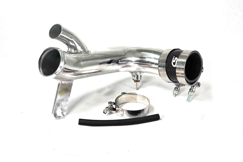 Mazdaspeed 3 TIP polished with black silicone
