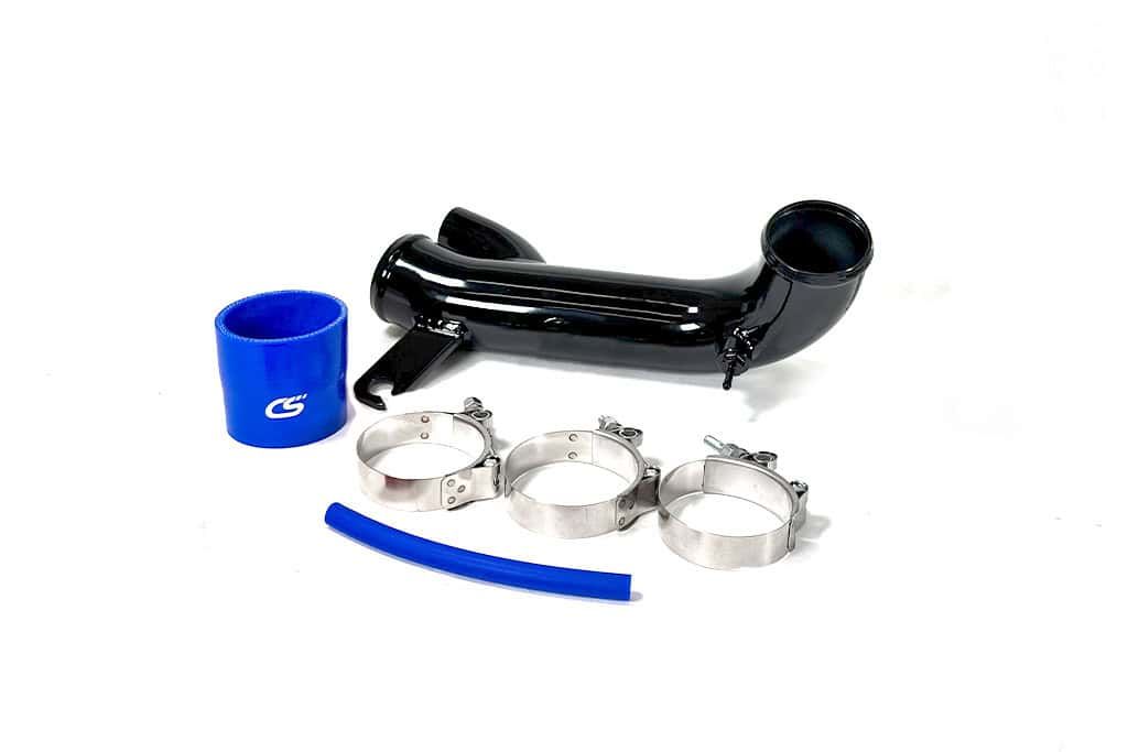2007-2013 MS3 Turbo Inlet kit in blue with black piping
