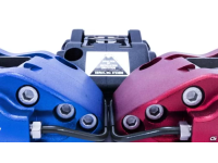 Precision castings and top of the line maching work make the calipers a great upgrade over the stock Mazdaspeed3 brakes.